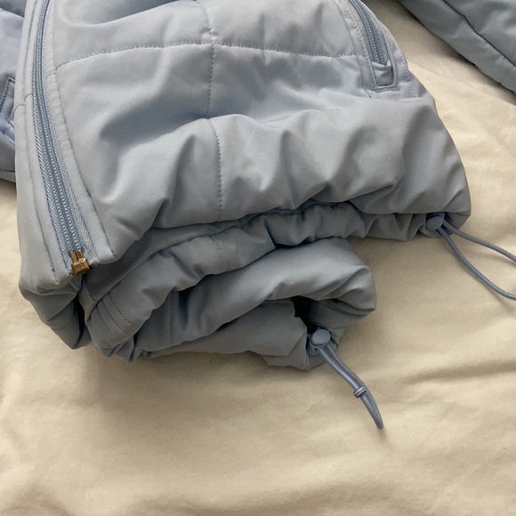 Adidas light blue puffer jacket - Picture 4 of 7